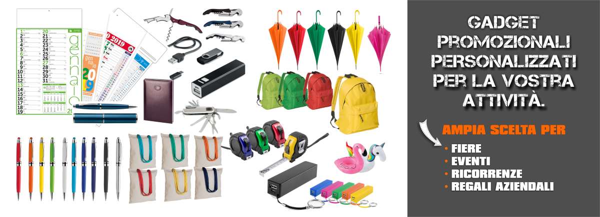 Gadget promozionali